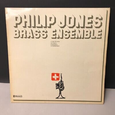 VG Jazz Vinyl Record 33 RPM Philip Jones Brass Disk 12" LP Vintage Antique