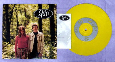 ASH - Oh Yeah - 7 Inch Yellow Vinyl Record INFECT41S 4-Track. VGC