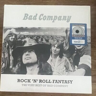 Bad Company Rock N Roll Fantasy Walmart Silver Colour Vinyl. Mint.