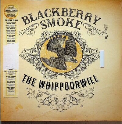 Blackberry Smoke – The Whippoorwill 2-LP (NEW** Purple Vinyl 2018) Bonus Live