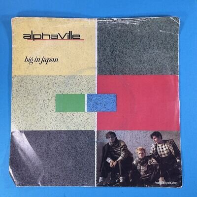 Alphaville, Big In Japan, 7" Vinyl Single Record, 1984