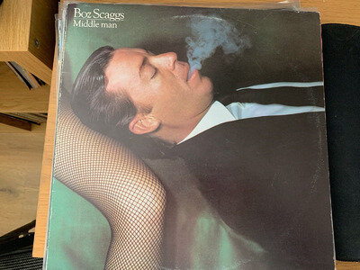 BOZ SCAGGS. LP MIDDLE MAN