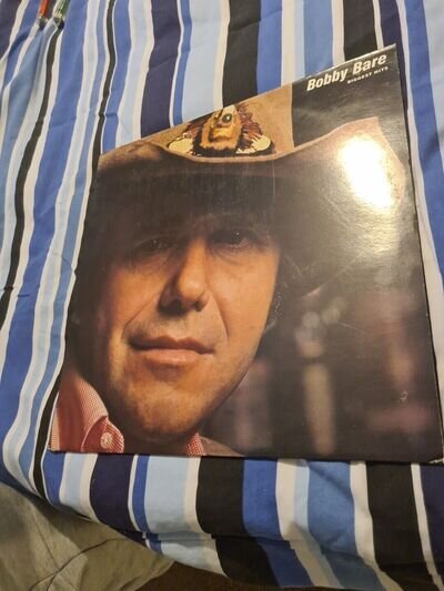 Bobby Bare – Biggest Hits Vinyl LP CBS32303 1982 Let Him Roll Numbers Country