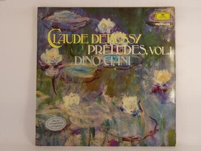 CLAUDE DEBUSSY PRELUDES (373) 12 Track LP Picture Sleeve POLYDOR