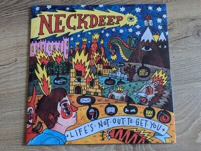 VINYL Neck Deep Life's Not Out to Get You Blue/Matte Turquoise variant