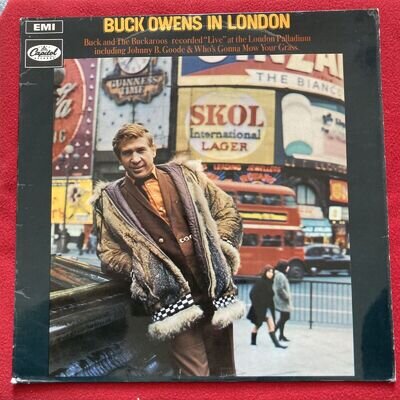 Buck Owens In London Live At The London Palladium Capitol E ST 232 1969 NM ￼