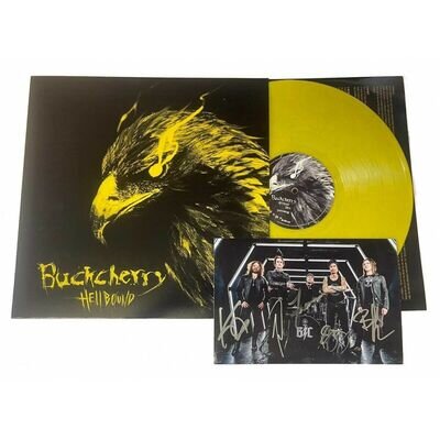 Buckcherry 'Hellbound' SIGNED Yellow Vinyl - NEW