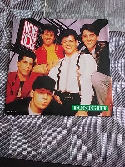 New Kids On The Block- Tonight- Hold On- CBS Records 7”Vinyl Record 1990