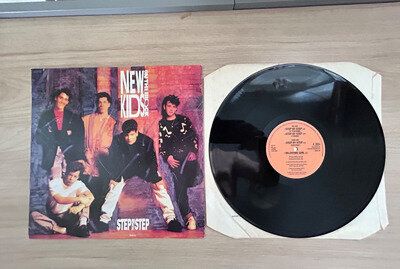 New Kids On The Block - Step By Step - CBS - Blockt6 - 12" 45rpm - 1st Press