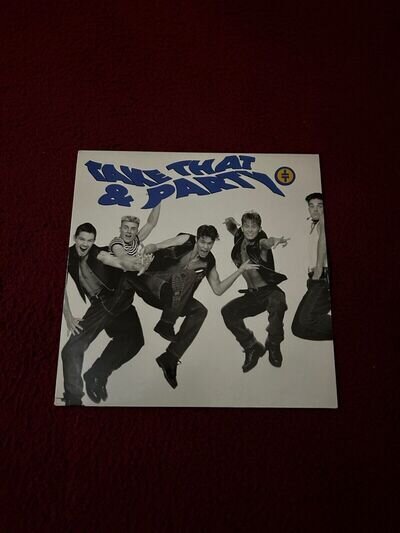 Take That And Party - Vinyl Album LP with inlay sleeve