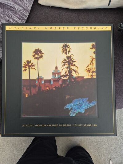 Eagles Hotel California Mobile Fidelity Vinyl Box Only No Vinyl But All Other...