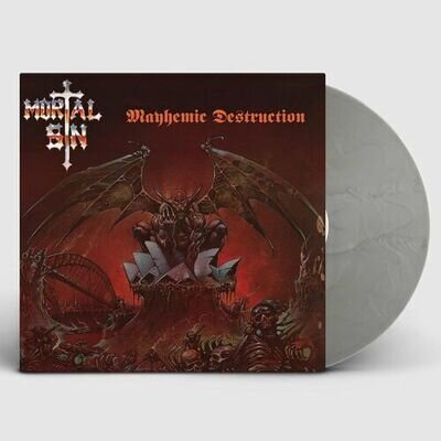 Mortal Sin : Mayhemic destruction VINYL 12" Album Coloured Vinyl (2024)