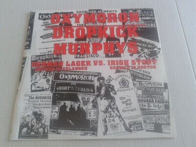 Dropkick Murphys / Oxymoron – German Lager Vs. Irish Stout German 7” EP UNPLAYED