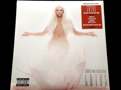 CHRISTINA AGUILERA - LOTUS 2 x PINK MARBLE VINYL LP