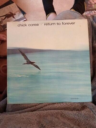 MINT Chick Corea - Return to Forever ECM 1022 ST 1972 Vinyl LP Tatty Cover