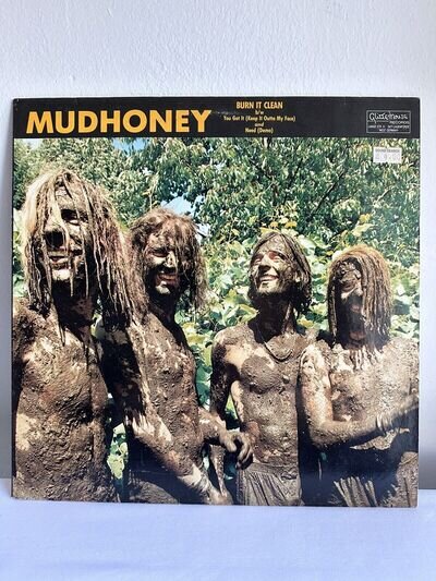 Mudhoney Burn It Clean Glitterhouse SUBPOP 12” Vinyl Single GR 0060