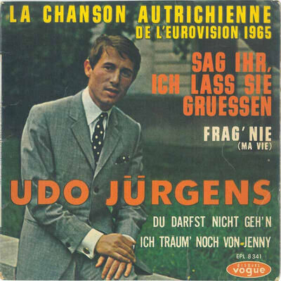 Udo Jürgens - La Chanson Autrichienne De L'Eurovision 1965 (7", EP)