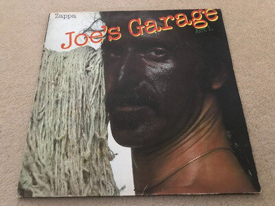 FRANK ZAPPA JOE'S GARAGE ACT 1 1979 EU VINYL LP + INSERT