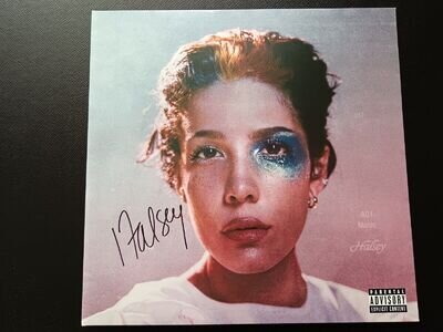 Halsey SIGNED Manic Vinyl Sleeve NO VINYL Autographed LP Jacket OFFICIAL STORE