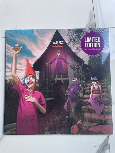 GORILLAZ - CRACKER ISLAND [NEON PURPLE VINYL] 4 - NEW & SEALED