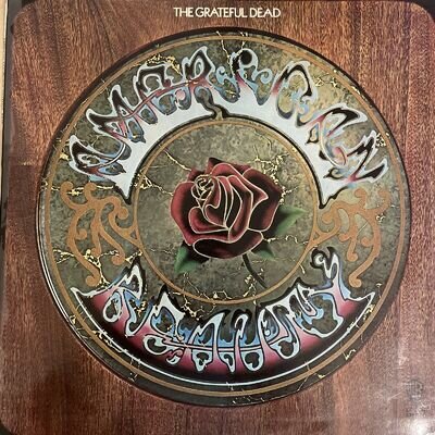 GRATEFUL DEAD - American Beauty (Warner K 46074) 1973 RE 12” 33rpm LP