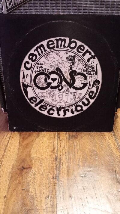 GONG - Camembert Electrique. Vinyl LP. Virgin 1971. VC 502 A1U/B1U VG+/VG