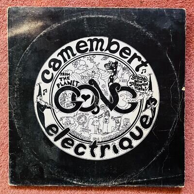 Gong Camembert Electrique 12" Vinyl LP 1974 Reissue Virgin Records VC 502