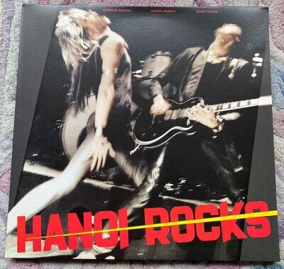 HANOI ROCKS Bangkok Shocks, Saigon Shakes, Hanoi Rocks LP Gatefold Vinyl 2017 UK