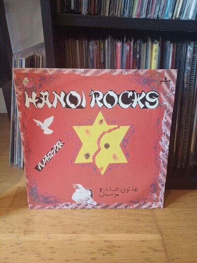 Hanoi Rocks - Rock Roll Divorce - Vinyl Record Rare Polish Pressing Near Mint