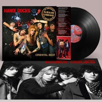 Hanoi Rocks Oriental Beat - 40th Anniversary Re(Al)Mix LP Vinyl SRE673LP NEW