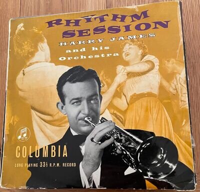 HARRY JAMES RHYTHM SESSION 10" LP Columbia