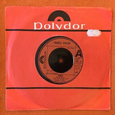 Frankie Avalon- Venus & Venus (Disco Version) - Polydor Records 7” 1976