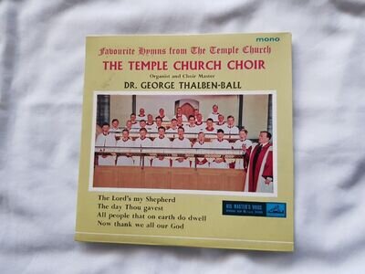 Choir Of The Temple Church - Favourite Hymns 7" Vinyl record