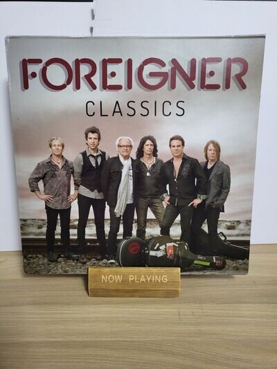 FOREIGNER-CLASSICS,2XLP, VINYL RECORD, 2014 GERMANY, EX/VG+