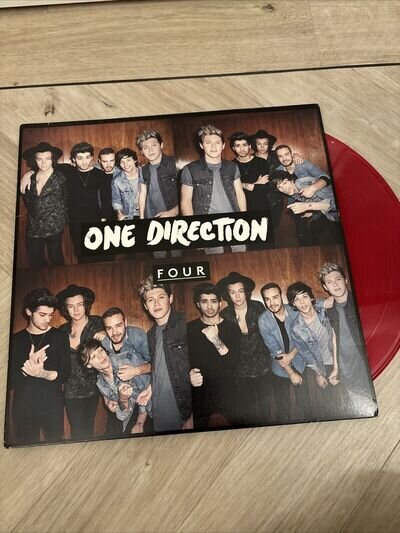 ONE DIRECTION - FOUR - 2 x RED VINYL LP