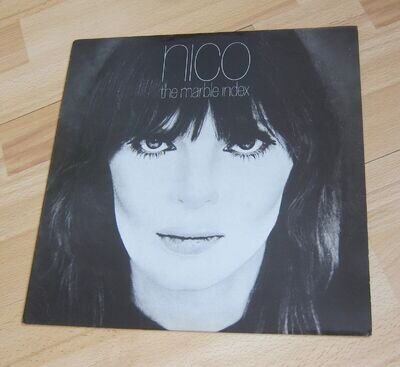 NICO The Marble Index RARE BELGIUM RED ELEKTRA LP