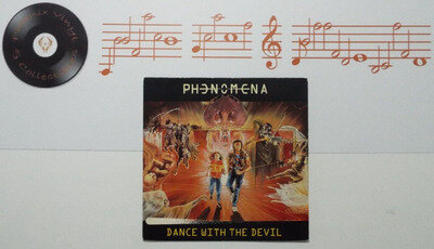 Phenomena Dance With The Devil 7” Single A1 B1 Pressing - Near Mint