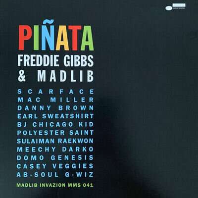 Freddie Gibbs & Madlib - Piñata '64- Baby Blue/ Black