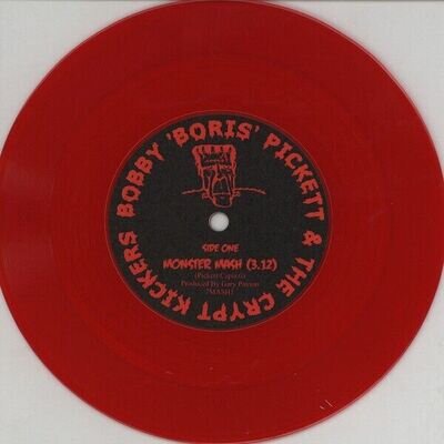 BOBBY 'BORIS' PICKETT - MONSTER MASH 7" RED VINYL NEW UNPLAYED