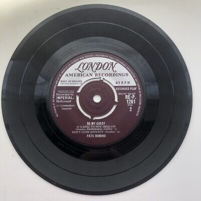 Fats Domino - Be My Guest EP (No Cover) LONDON RE-P 1261