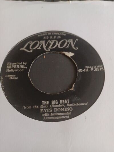 fats domino.the Big Beat.7" Vinyl Single.