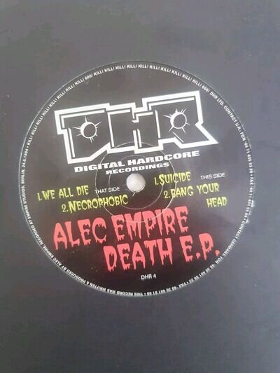 Alec Empire - Death E.P. - 12" vinyl (DHR 4)