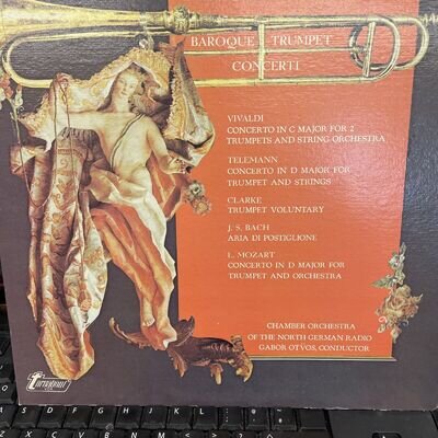 Maurice Andre - Baroque Trumpet Concerti - Vinyl Record LP