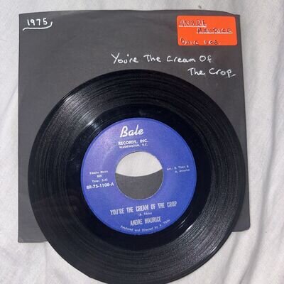 Andre Maurice - You're the cream of the crop Northern Soul 1975