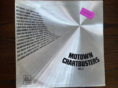 MARVIN GAYE CLASSIC 12" VINYL LP ALBUM RECORD - MOTOWN CHARTBUSTERS VOL.3