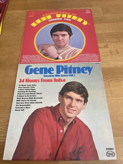 Gene Pitney Vinyl Record Bundle X2