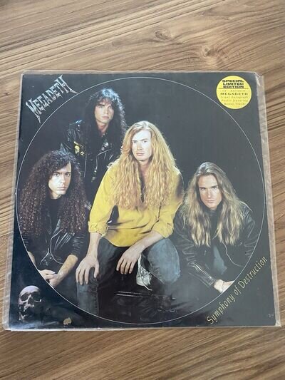 Megadeth Special Limited Edition “Symphony Of Destruction” Vinyl