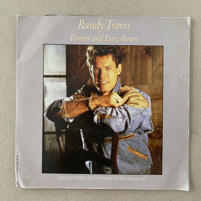 RANDY TRAVIS - FOREVER AND EVER AMEN 7" VINYL (COLLECTOR'S EDITION)