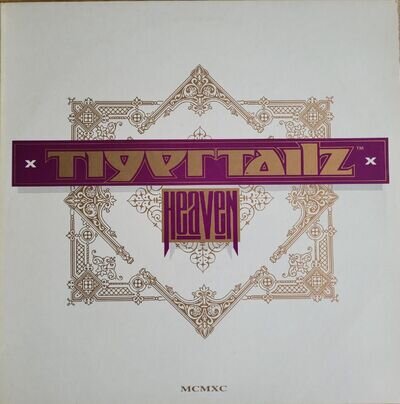 TIGERTAILZ Heaven 12" vinyl 1990 MEGADETH Cinderella Skid Row RATT Wasp ex / ex