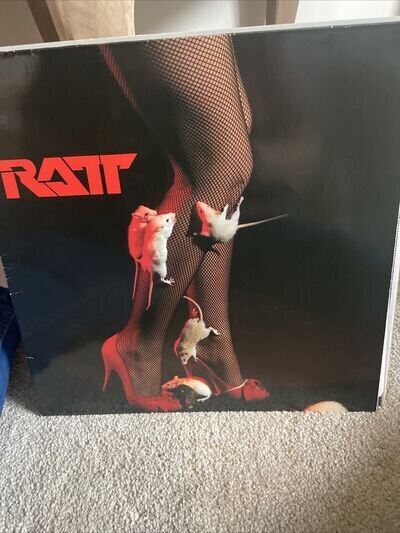 RATT 1984 TIME COAST ATLANTIC VINYL LP 790 245-1 METAL